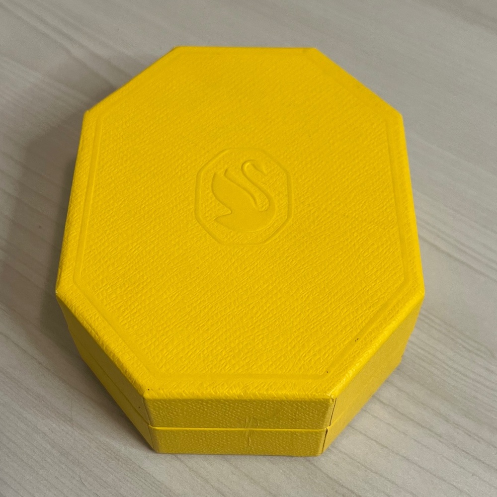 Swarovski Yellow  Empty Jewelry Gift Box